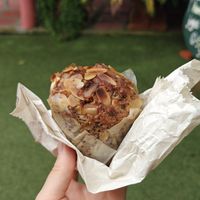 Almond muffind (yummy!) at Duni in Minca