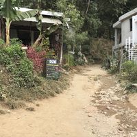 Duni is the hut on the left. Looks smaller than what it is so check out the inside and patio photos. at Duni in Minca