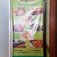 Banner at Flora in Sao Paulo