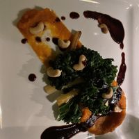 Second starter: parsnips and potato! Really delicious! at Lime Inn Bar & Restaurant in St John