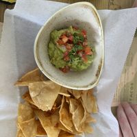 Chips and guac  at Lime Inn Bar & Restaurant in St John