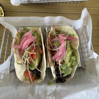 2 goddess tacos no jalapeño   at Lime Inn Bar & Restaurant in St John