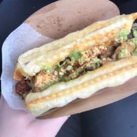 Tofu scramble waffle  at Iron Paffles & Coffee in Charlottesville