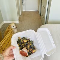 Sweet Siracha Brussel Sprouts at The Counter in Honolulu