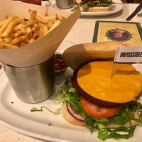 Impossible Burger with Daiya cheese at The Counter in Honolulu