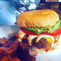 Buffalo Chickn Sammie! at Village Taco in Alexandria