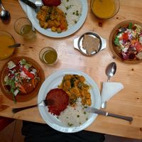 Great food! at Krishna Lunch in Barcelona