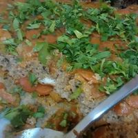 quinoa dish at Krishna Lunch in Barcelona