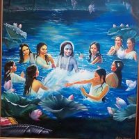 picture at Krishna Lunch in Barcelona