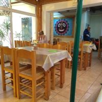 lunch room at Krishna Lunch in Barcelona