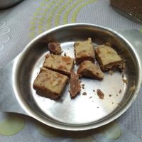 Indian turron at Krishna Lunch in Barcelona