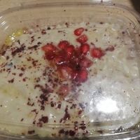 Takeaway baba ganoush at Tarboush in Watford
