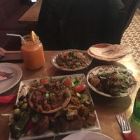 Vegan Mezze and other sides at Tarboush in Watford