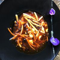 Hot and Sour tofu soup at Olinda Tea House in Olinda