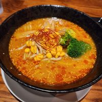 Spice vegan miso ramen at Huntington Ramen & Sushi in Fullerton