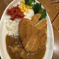 vegan chicken curry  at Huntington Ramen & Sushi in Fullerton