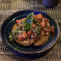 Vegan bruschetta - Zizzi, Dublin  at Zizzi - Suffolk St in Dublin