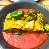 Lasaña vegana con berenjena y pesto at Zizzi - Suffolk St in Dublin