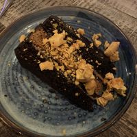 Zillionaire’s chocolate fudge cake  at Zizzi - Suffolk St in Dublin