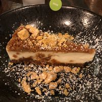 Vegan salted caramel cheesecake   at Zizzi - Suffolk St in Dublin