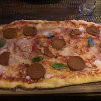 Vegan Pizza with Jackfruit Pepperoni  at Zizzi - Suffolk St in Dublin