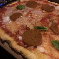 Vegan Pizza with Jackfruit Pepperoni  at Zizzi - Suffolk St in Dublin