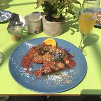 Vegan French toast at The Cake Cafe in Dublin