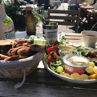 Yummy vegan breakfast  at In Guter Gesellschaft in Hamburg