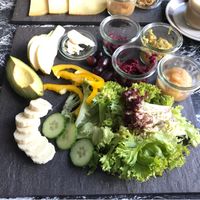 Vegan breakfast at In Guter Gesellschaft in Hamburg