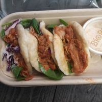 Bao Bun at Vegan Hut in Maitland