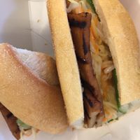 Tofu banh mi, no mayo at The Banh Mi Shop in White Plains
