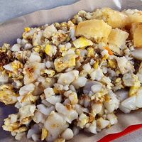 Fried carrot cake at Vegetarian Vegetarian 素 in Central Singapore