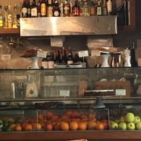 closer view of the pastries at Barnum Cafe in Rome