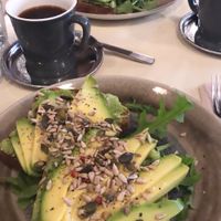 Avo on toast at Barnum Cafe in Rome