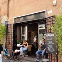 View from the street at Barnum Cafe in Rome