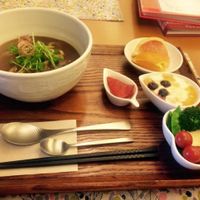 Lunch set for 1300 Yen at SaiShokuKenBi in Tokyo