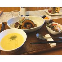 Set lunch at SaiShokuKenBi in Tokyo