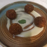 Meatball dish at Pesto di Pistacchio in Trani