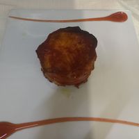 Eggplant parmigiana at Pesto di Pistacchio in Trani