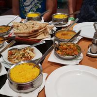 Delicious veggie banquet at Himalaya Tandoori in Moraira