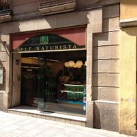outside at Self Naturista in Barcelona