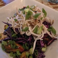 Ginger beefless bowl at MeeT in Yaletown in Vancouver