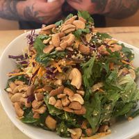 Thai salad at MeeT in Yaletown in Vancouver