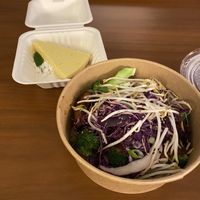 Whipped cream is the best part.  at MeeT in Yaletown in Vancouver