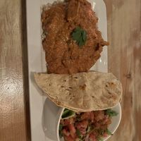 Butter chikin  at MeeT in Yaletown in Vancouver