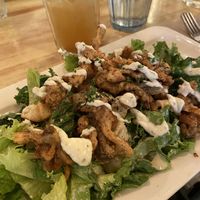 Calamari Caesar  at MeeT in Yaletown in Vancouver