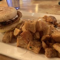 BEST breakfast sandwich   at MeeT in Yaletown in Vancouver