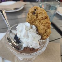 Choc mousse and cookie at MeeT in Yaletown in Vancouver