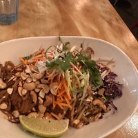 Thai Noodles  at MeeT in Yaletown in Vancouver