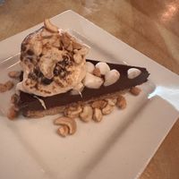 Chocolate Ganache Tart  at MeeT in Yaletown in Vancouver